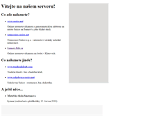 Tablet Screenshot of kloub.susice.net
